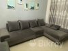 L-Shaped Sofa and Small Divan